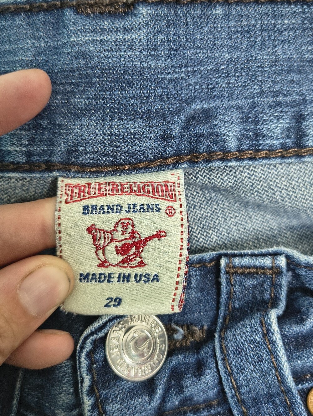 True Religion Y2K Ultra Low Rise Jeans Women Size 29 - Picture 7 of 7